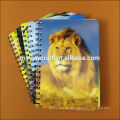 Tier-Design Kunststoff-Cover Notebook, 3D Notebook, PP-Cover Notebook